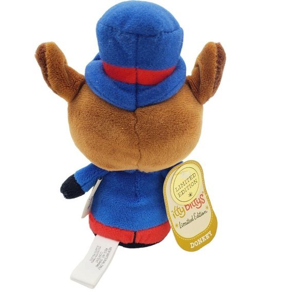 Hallmark Itty Bittys Patriotic Donkey Plush‎ Stuffed Animal Limited Edition Toy - Picture 4 of 5